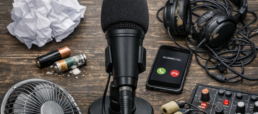 Fehlerquellen bei der Mikrofonbedienung erkennen und vermeiden