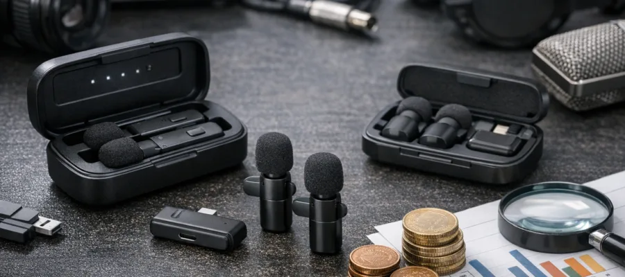 Kabelloses Lavaliermikrofon kaufen: Einsatz, Preis und Qualitaet im Vergleich