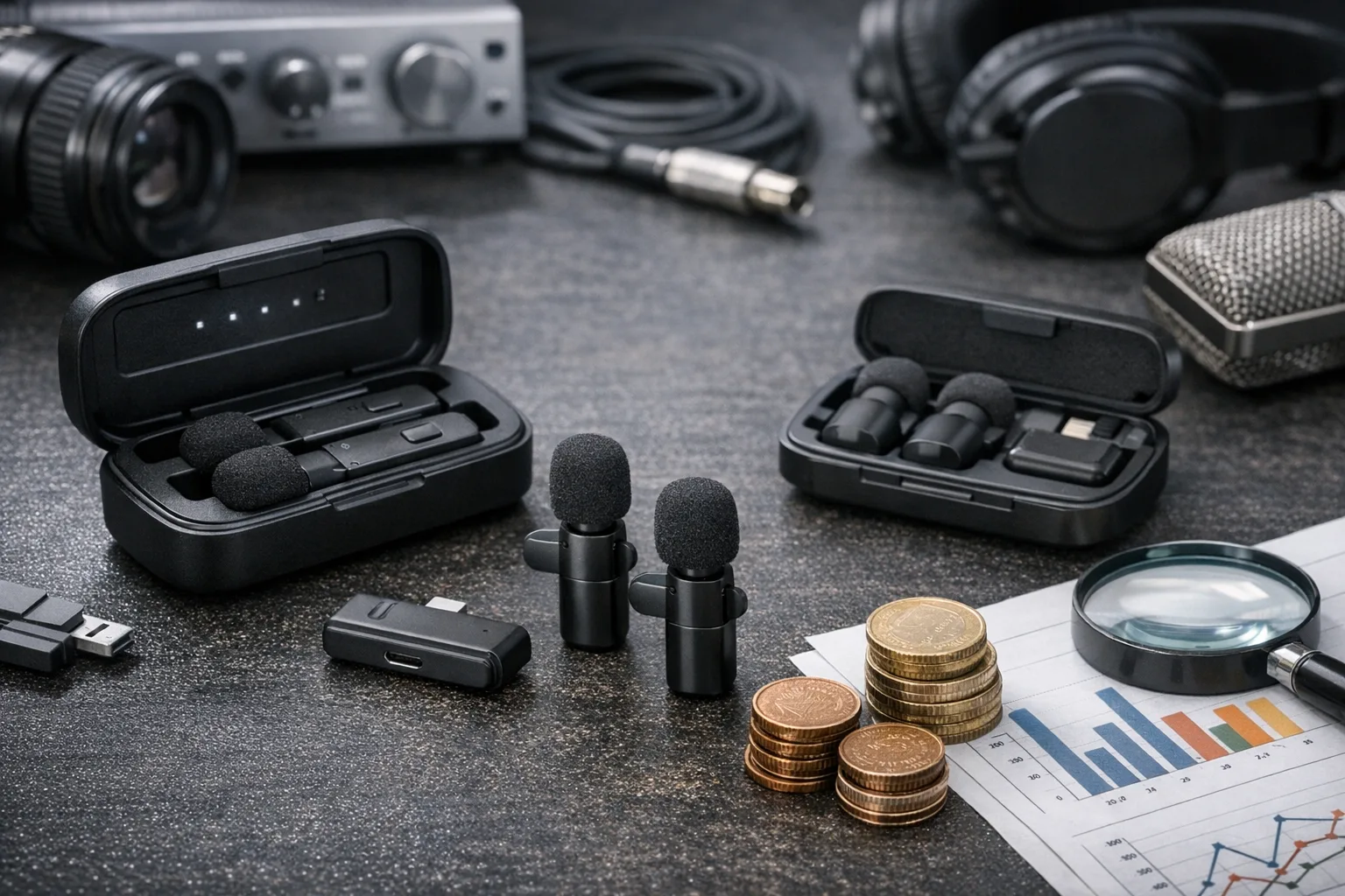 Kabelloses Lavaliermikrofon kaufen: Einsatz, Preis und Qualitaet im Vergleich