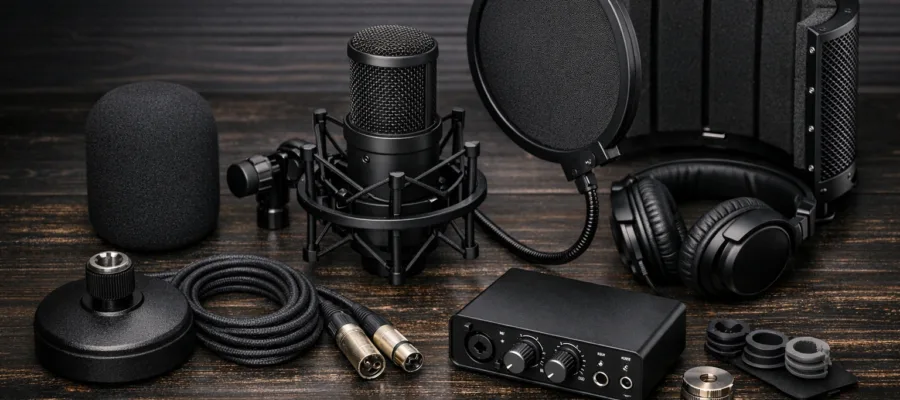 Klangverbesserung durch Mikrofon-Zubehoer: Effektive Tipps fuer besseren Sound