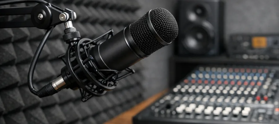 Mikrofon richtig positionieren: Der Schluessel fuer klaren und stoerungsfreien Sound