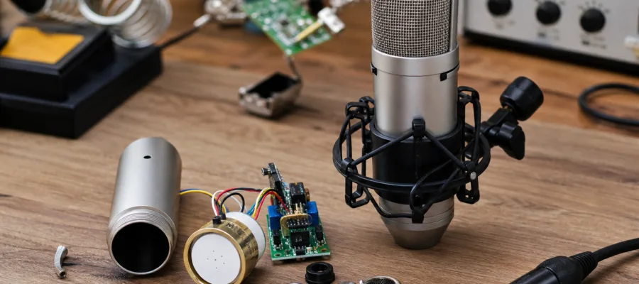 DIY Mikrofon Technik verstehen: Aufbau und Funktionsweise zum Nachbauen
