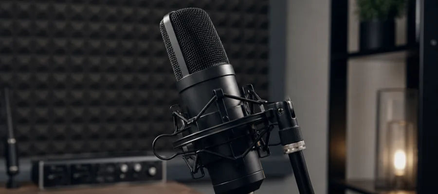 Podcast aufnehmen: So nutzt du dein Mikrofon fuer professionellen Klang