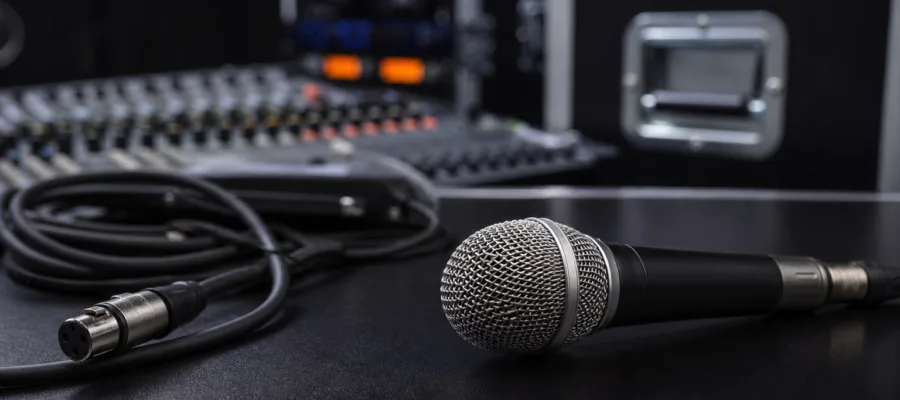 Tonprobleme mit dem Mikrofon im Live-Betrieb professionell beheben