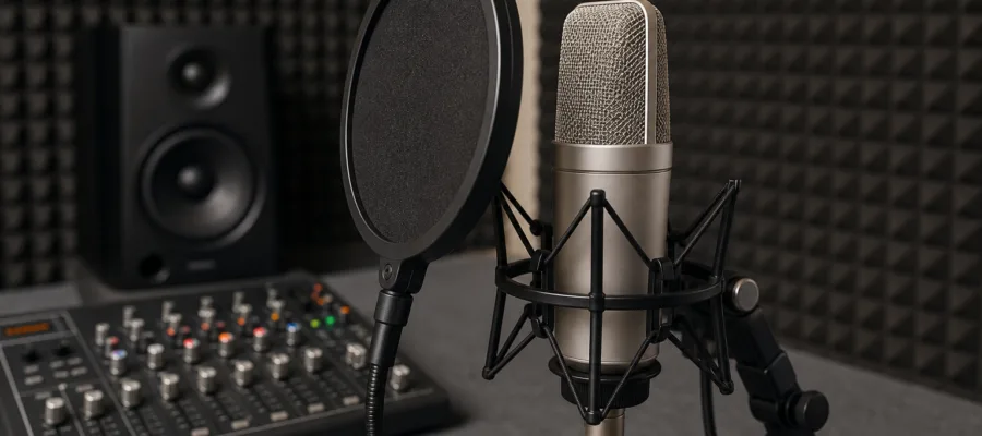 Mikrofon-Technik: So optimierst du Soundqualitaet und Aufnahmebedingungen