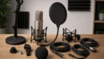 Mikrofon-Zubehör: Ständer, Pop-Schutz & Kabel