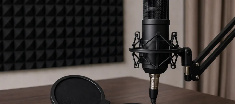Podcast-Mikrofon richtig nutzen: Praktische Tipps fuer klaren und professionellen Klang